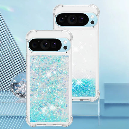 For Google Pixel 9 TPU Case Glitter Quicksand Shockproof Phone Back Cover