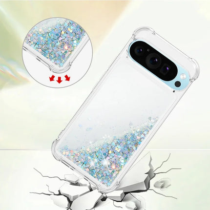 For Google Pixel 9 TPU Case Glitter Quicksand Shockproof Phone Back Cover