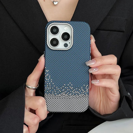 For iPhone 16 Pro Max Case Compatible with MagSafe PC Phone Back Cover with Metal Buttons