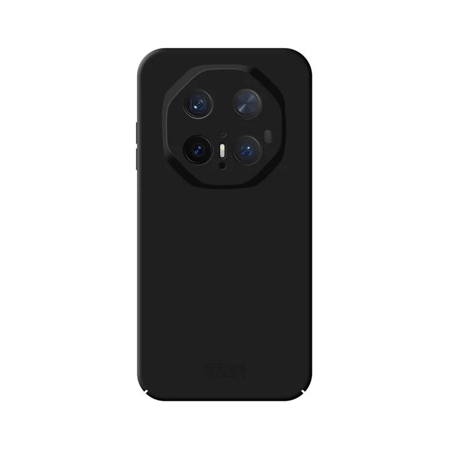 For Huawei Mate 70 RS Ultimate Phone Case MOFI JK Qin Series Skin-Touch Matte Anti-fingerprint Back Cover - Black