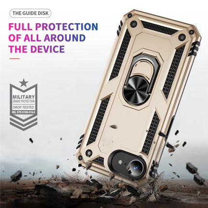 For iPhone 16e Case PC + TPU Phone Cover with Kickstand