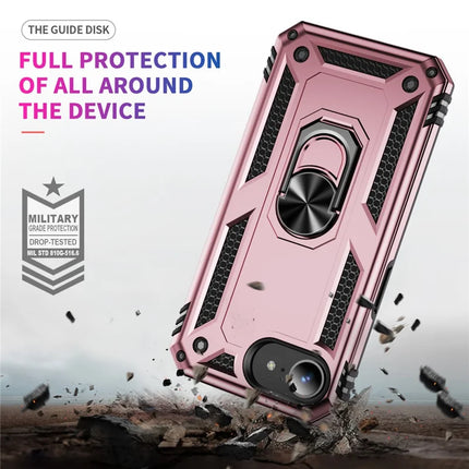 For iPhone 16e Case PC + TPU Phone Cover with Kickstand