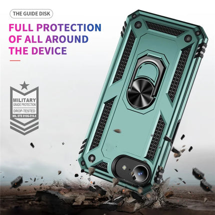 For iPhone 16e Case PC + TPU Phone Cover with Kickstand