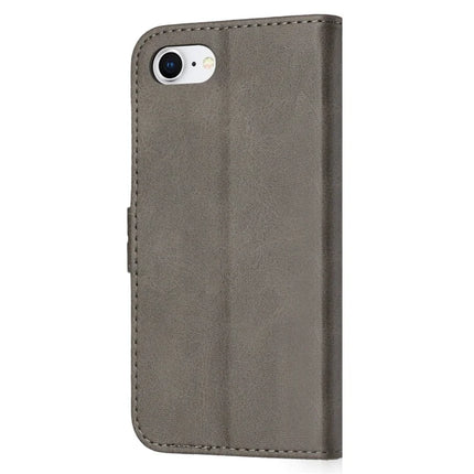 For iPhone 16e Case Happy Cat Pattern Imprinted Leather Wallet Phone Cover