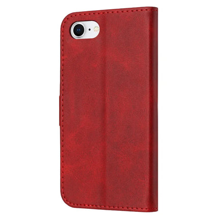 For iPhone 16e Case Happy Cat Pattern Imprinted Leather Wallet Phone Cover