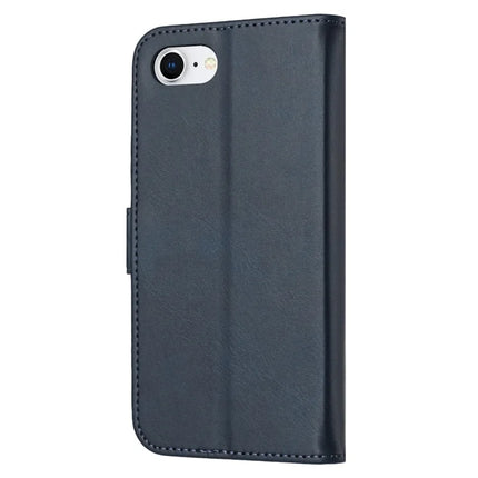 For iPhone 16e Case Happy Cat Pattern Imprinted Leather Wallet Phone Cover