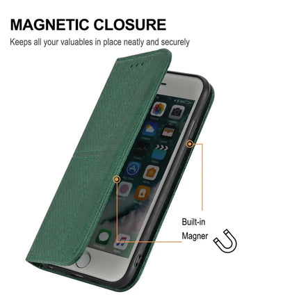 For iPhone 16e Case Woven Texture PU Leather Wallet Phone Cover