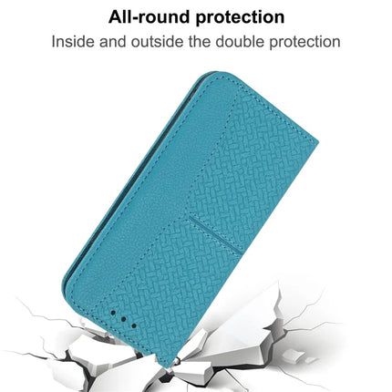 For iPhone 16e Case Woven Texture PU Leather Wallet Phone Cover