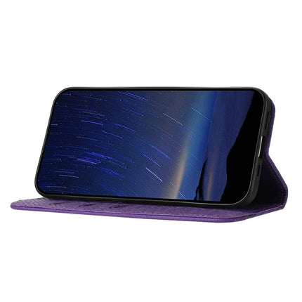 For iPhone 16e Case Woven Texture PU Leather Wallet Phone Cover
