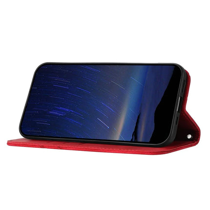 For iPhone 16e Case Imprinted Line Leather Phone Cover with Handy Strap