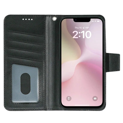 For iPhone 16e Case Stand Card Holder Wallet Leather Phone Cover