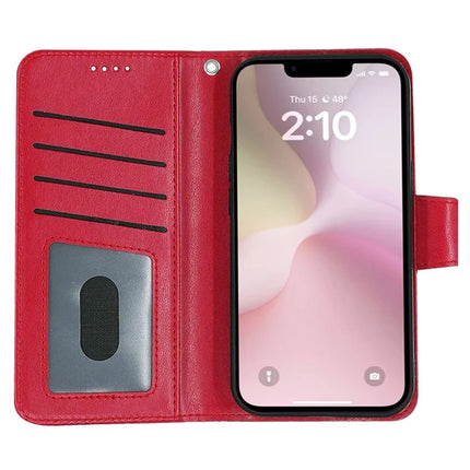 For iPhone 16e Case Stand Card Holder Wallet Leather Phone Cover