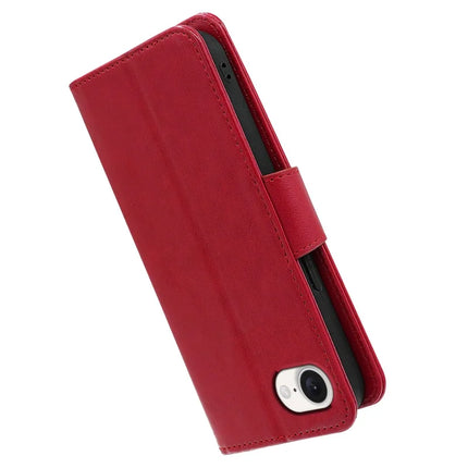 For iPhone 16e Case Stand Card Holder Wallet Leather Phone Cover