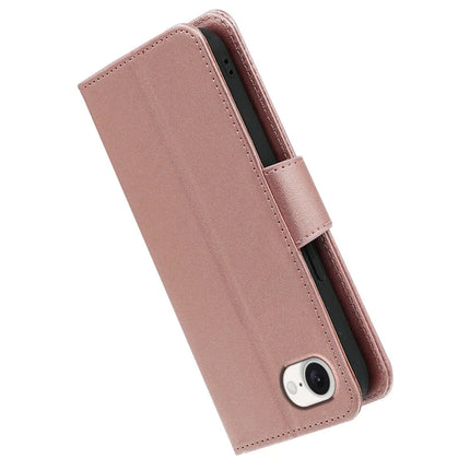 For iPhone 16e Case Stand Card Holder Wallet Leather Phone Cover