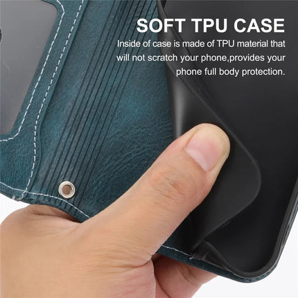 For iPhone 16e Case Zipper Pocket Leather Phone Cover with Crossbody Shoulder Strap