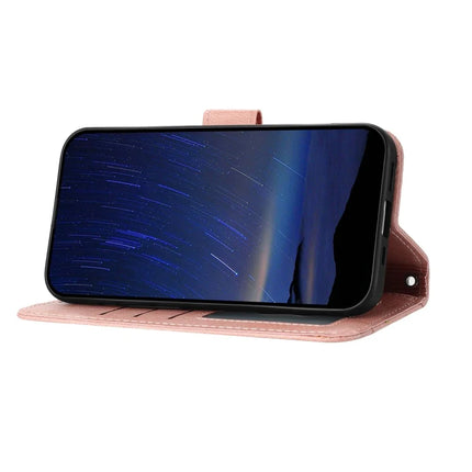 For iPhone 16e Case Zipper Pocket Leather Phone Cover with Crossbody Shoulder Strap