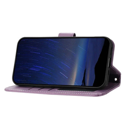 For iPhone 16e Case Zipper Pocket Leather Phone Cover with Crossbody Shoulder Strap