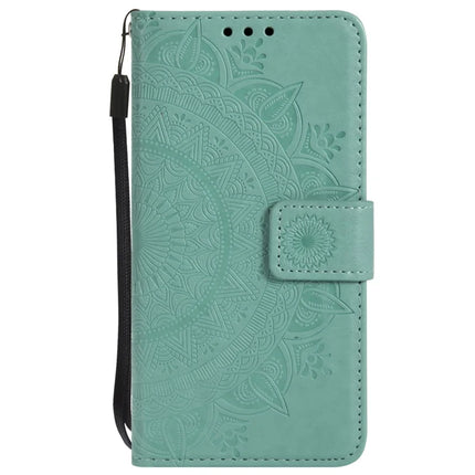 For iPhone 16e Stand Case Imprinted Totem PU Leather Wallet Phone Cover