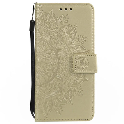 For iPhone 16e Stand Case Imprinted Totem PU Leather Wallet Phone Cover