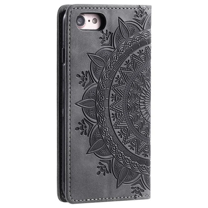 Style-010 For iPhone 16e Case Magnetic Closing Leather Phone Cover Pattern Imprinted
