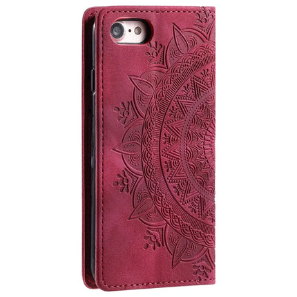 Style-010 For iPhone 16e Case Magnetic Closing Leather Phone Cover Pattern Imprinted