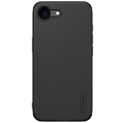 NILLKIN Frosted Shield Pro For iPhone 16e Case Matte PC + TPU Phone Cover - Black