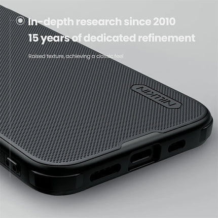 NILLKIN Frosted Shield Pro For iPhone 16e Case Matte PC + TPU Phone Cover