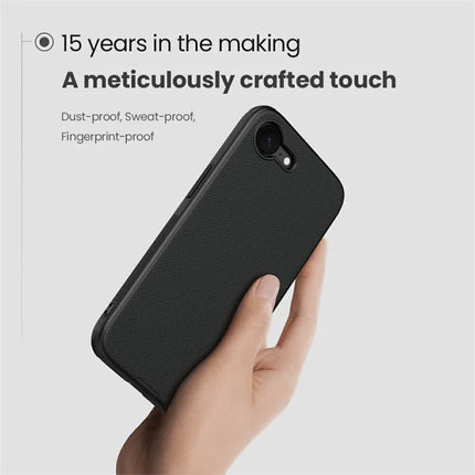 NILLKIN Frosted Shield Pro For iPhone 16e Case Matte PC + TPU Phone Cover