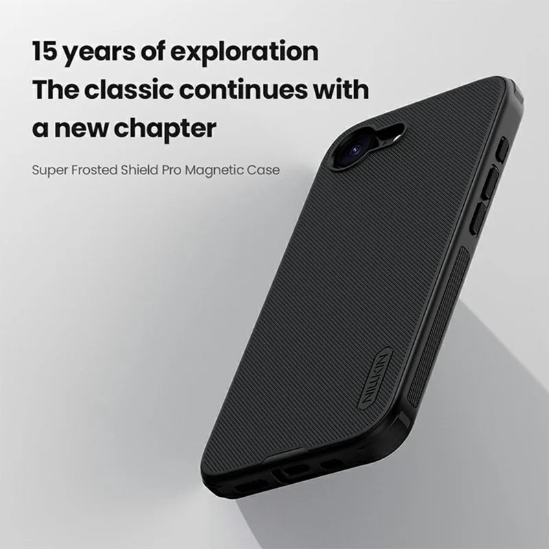 ShopCaseCart Elegant Case iPhone 16e Protective cover Compatible with MagSafe PC + TPU Phone Guard