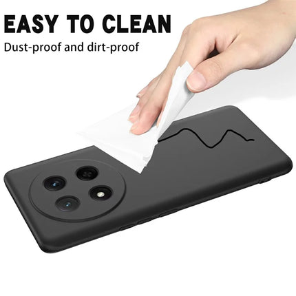 For Honor Magic7 Lite 5G Case Liquid Silicone Phone Back Cover with Hand Strap
