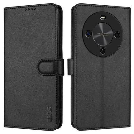 AZNS For Huawei Enjoy 70X Case PU Leather Wallet Phone Cover - Black