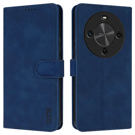 AZNS For Huawei Enjoy 70X Case PU Leather Wallet Phone Cover - Blue