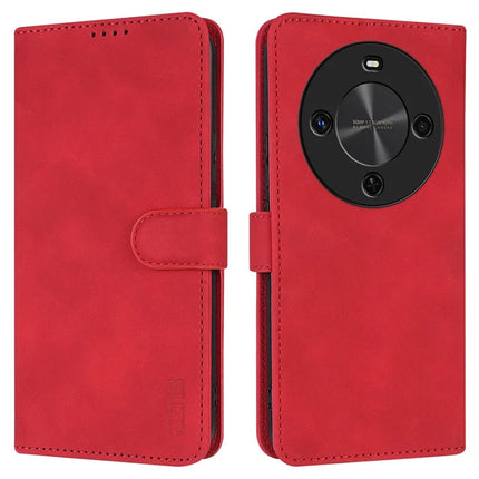 AZNS For Huawei Enjoy 70X Case PU Leather Wallet Phone Cover - Red