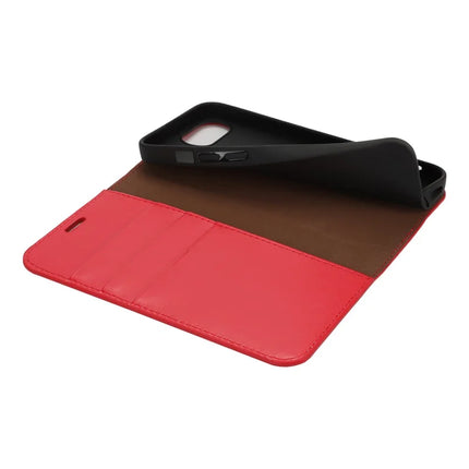 For iPhone 16e Case Crazy Horse Texture Split Leather Wallet Phone Cover