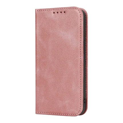For iPhone 16e Case PU Leather Calf Textured Magnetic Closing Smart Phone Cover