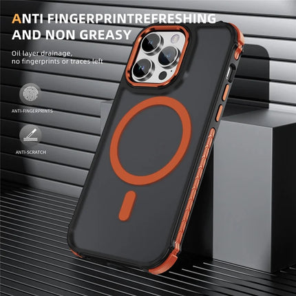 For iPhone 13 Pro Max Case Compatible with MagSafe PC + TPU Skin Feeling Back Cover