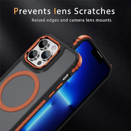 For iPhone 13 Pro Max Case Compatible with MagSafe PC + TPU Skin Feeling Back Cover