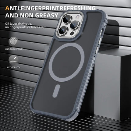 For iPhone 13 Pro Max Case Compatible with MagSafe PC + TPU Skin Feeling Back Cover