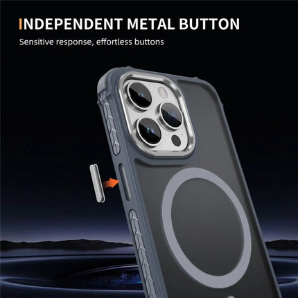 For iPhone 13 Pro Max Case Compatible with MagSafe PC + TPU Skin Feeling Back Cover