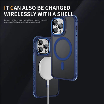 For iPhone 13 Pro Max Case Compatible with MagSafe PC + TPU Skin Feeling Back Cover