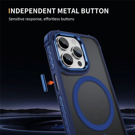 For iPhone 13 Pro Max Case Compatible with MagSafe PC + TPU Skin Feeling Back Cover