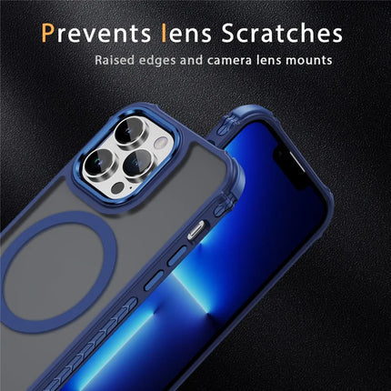 For iPhone 13 Pro Max Case Compatible with MagSafe PC + TPU Skin Feeling Back Cover
