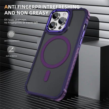 For iPhone 13 Pro Max Case Compatible with MagSafe PC + TPU Skin Feeling Back Cover