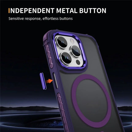 For iPhone 13 Pro Max Case Compatible with MagSafe PC + TPU Skin Feeling Back Cover