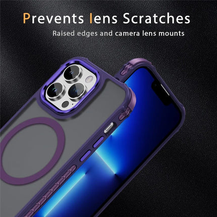 For iPhone 13 Pro Max Case Compatible with MagSafe PC + TPU Skin Feeling Back Cover