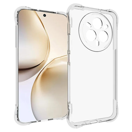 For Realme 14 Pro+ 5G TPU Phone Case Non Slip Transparent Mobile Phone Cover