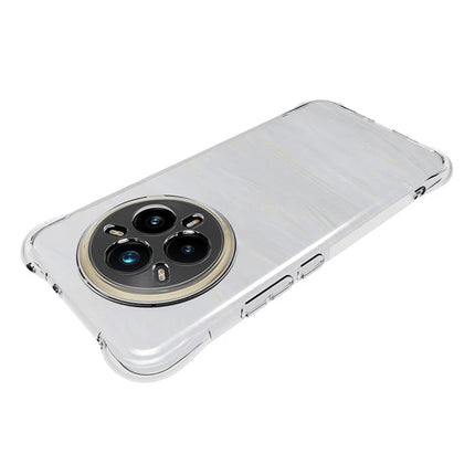For Realme 14 Pro+ 5G TPU Phone Case Non Slip Transparent Mobile Phone Cover