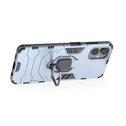For Samsung Galaxy A06 Case PC + TPU Protective Phone Cover with Ring Kickstand