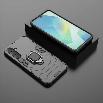 For Samsung Galaxy A16 5G  /  4G Case PC + TPU Protective Phone Cover with Ring Kickstand