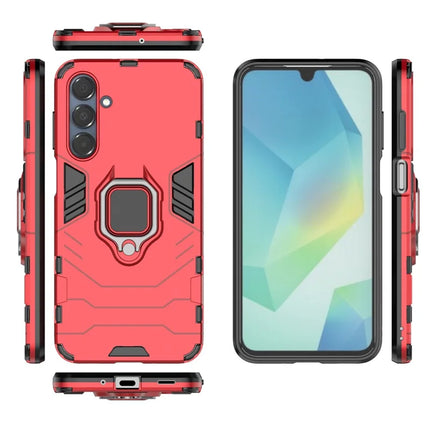 For Samsung Galaxy A16 5G  /  4G Case PC + TPU Protective Phone Cover with Ring Kickstand